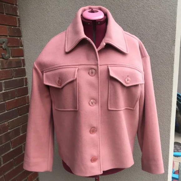 Cropped jacket. New with tags. Size L. - Picture 1 of 4